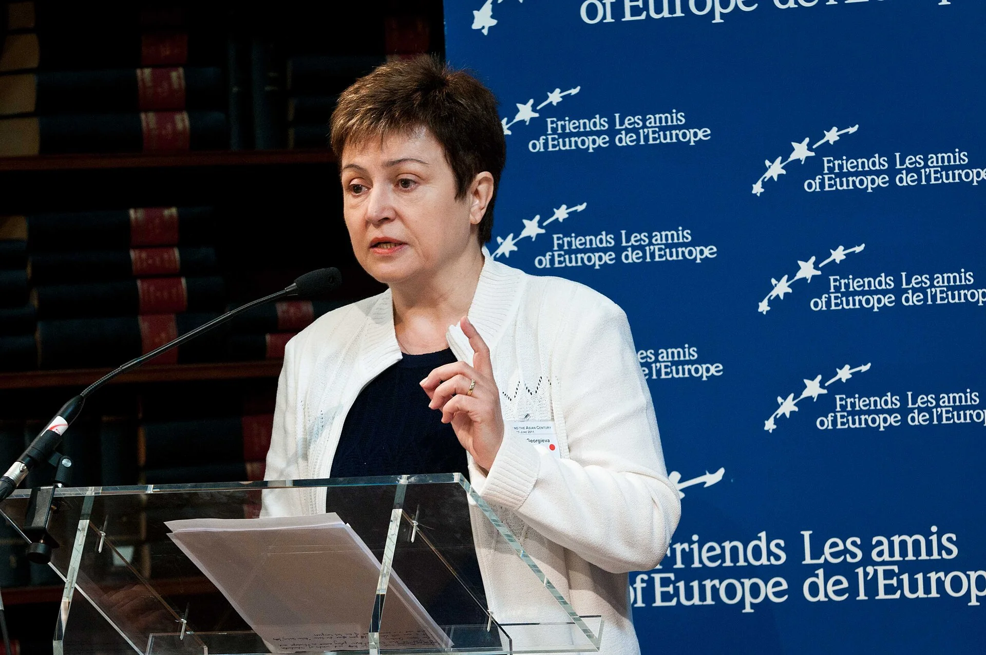 Kristalina Georgieva, directora del Fondo Monetario Internacional