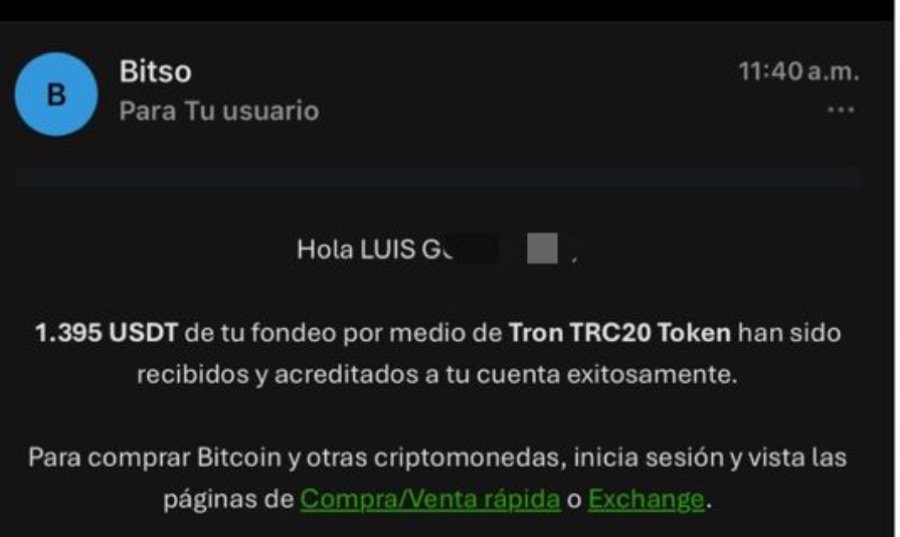 Comprobante de retiro